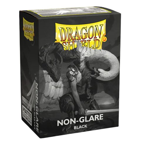 DRAGON SHIELD SLEEVES MATTE BLACK V2 NON-GLARE