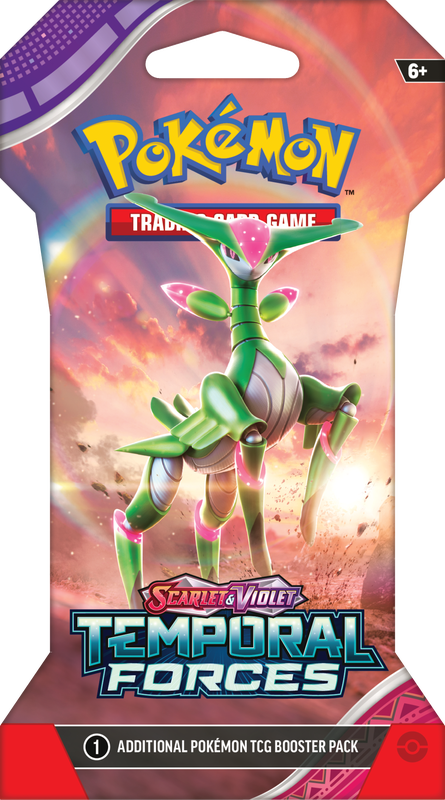 Pokemon SV5 Temporal Forces Sleeved Booster Pack