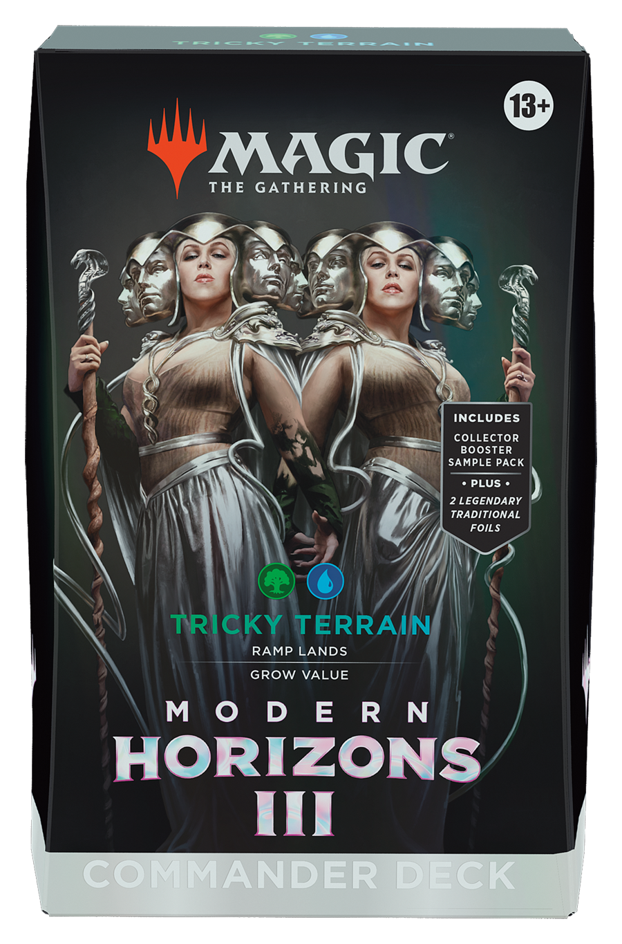 MTG Modern Horizons 3 Tricky Terrain Commander Deck