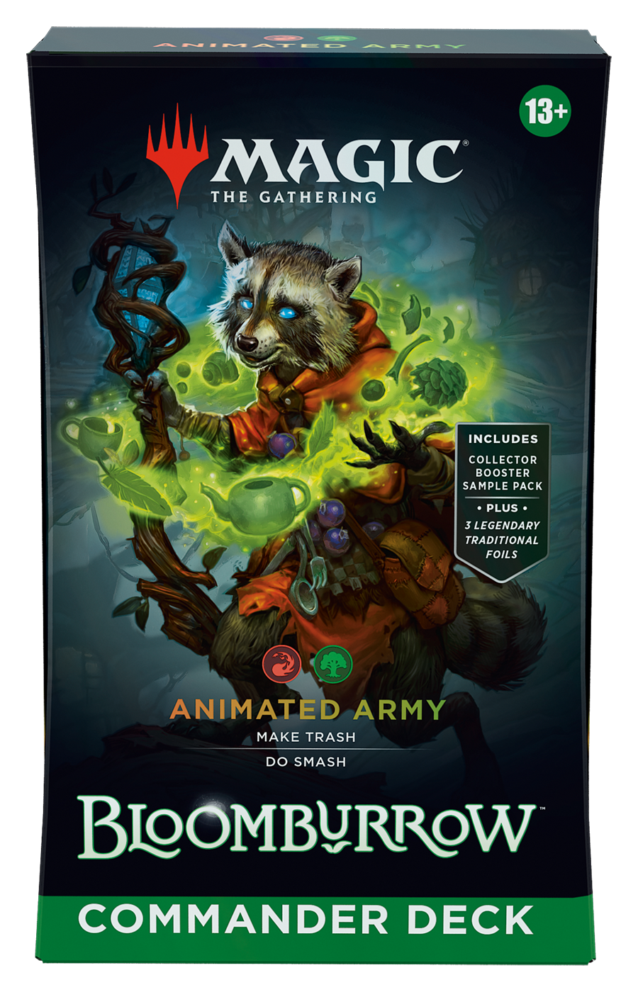 MTG Bloomburrow Animated Army Commander Deck