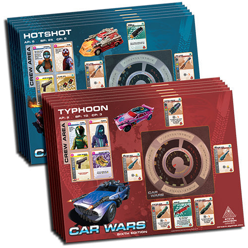 Car Wars 6E 2 Player Starter Blue/Green (EN)