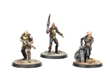 Fallout Wasteland Warfare: Raiders Ack-Ack, Sinjin & Avery