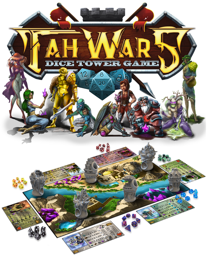 Tah Wars: A Dice Tower Game (ML) (ETA December)