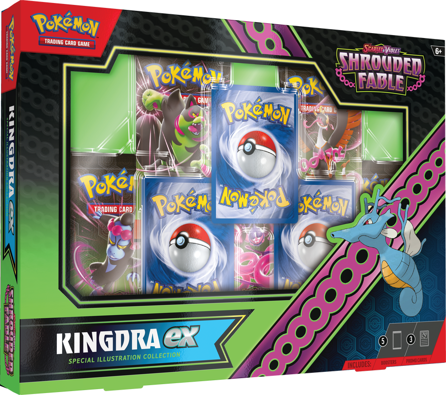 Pokemon SV6.5 Shrouded Fable Kingdra Ex Special Illustration Collection