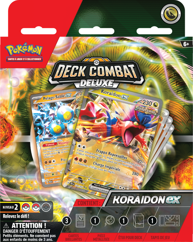 Pokemon Deck Combat Deluxe Koraidon EX (FRENCH)