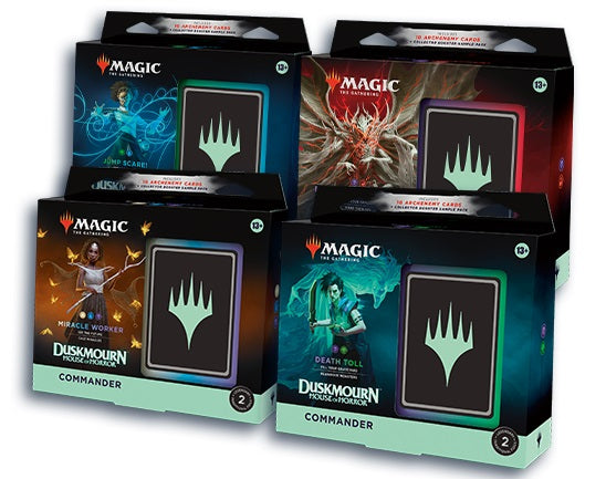 MTG Duskmourn Commander Set of 4