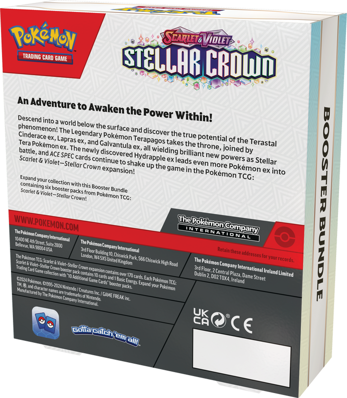 Pokemon SV7 Stellar Crown Booster Bundle