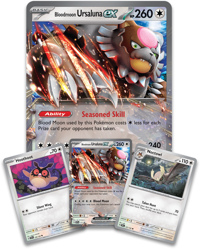 Pokemon Coffre Ursaking Lune Vermeille-EX (FR)