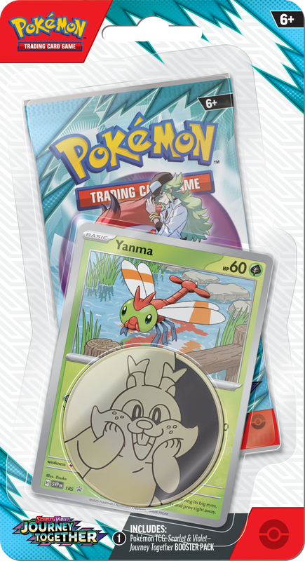 Pokemon SV9 Journey Together Checklane Blister Yanma (2025-03-24)