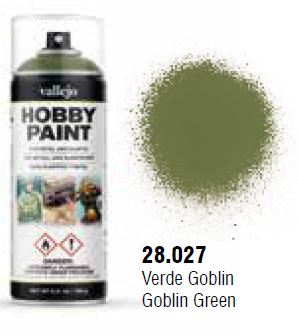 VALLEJO: AEROSOL GOBLIN GREEN (400ml) (CAN'T BE SHIPPED)