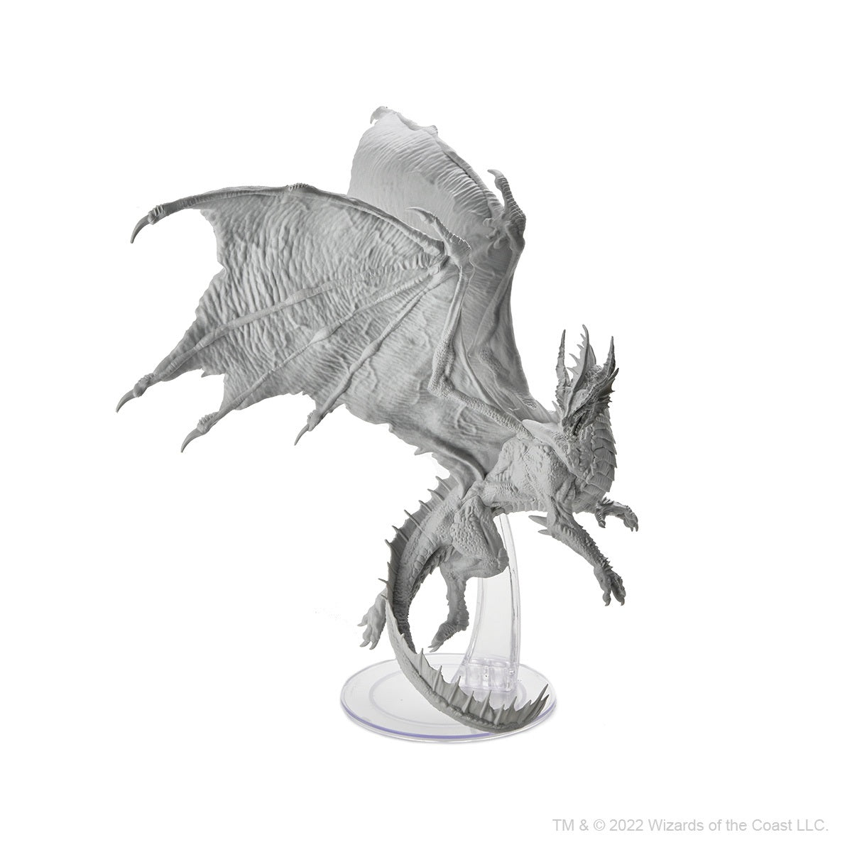 DND Unpainted Minis Adult Red Dragon