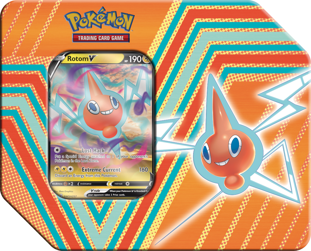POKEMON HIDDEN POTENTIAL TIN ROTOM V