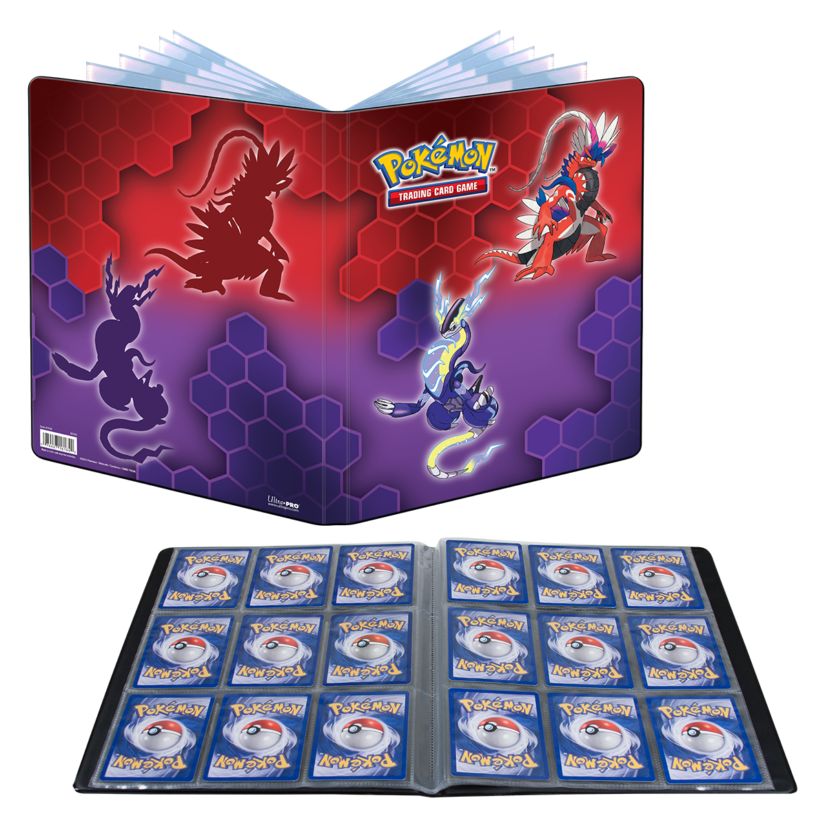 UP PORTFOLIO 9PKT POKEMON KORAIDON/MIRAIDON