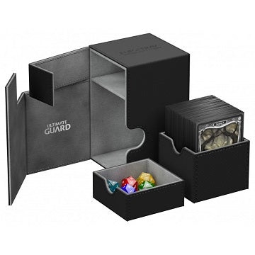 UG FLIP N TRAY DECK CASE XENOSKIN BLACK 100+
