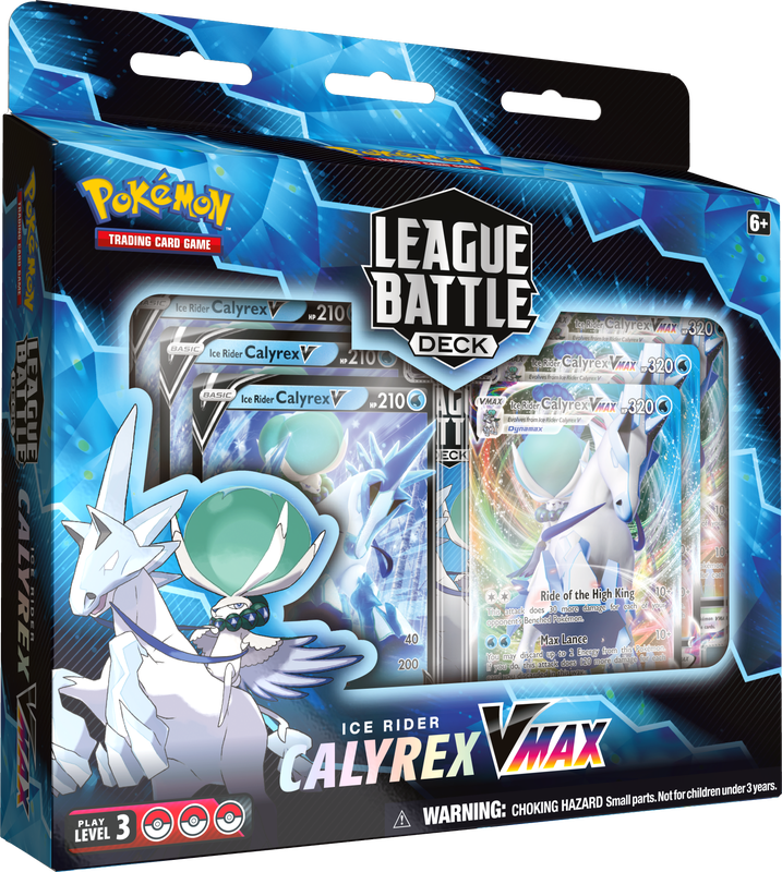 Pokemon League Battle Deck Ice Rider Calyrex Vmax