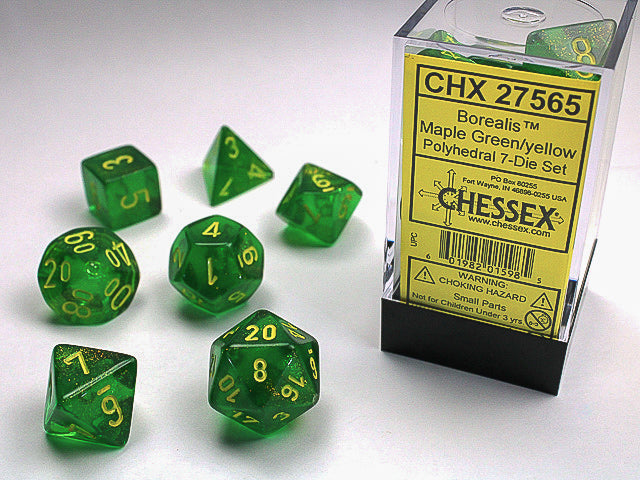 BOREALIS 7-DIE SET MAPLE GREEN/YELLOW