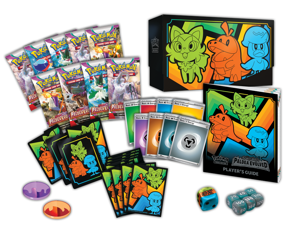 Pokemon SV2 Paldea Evolved Elite Trainer Box