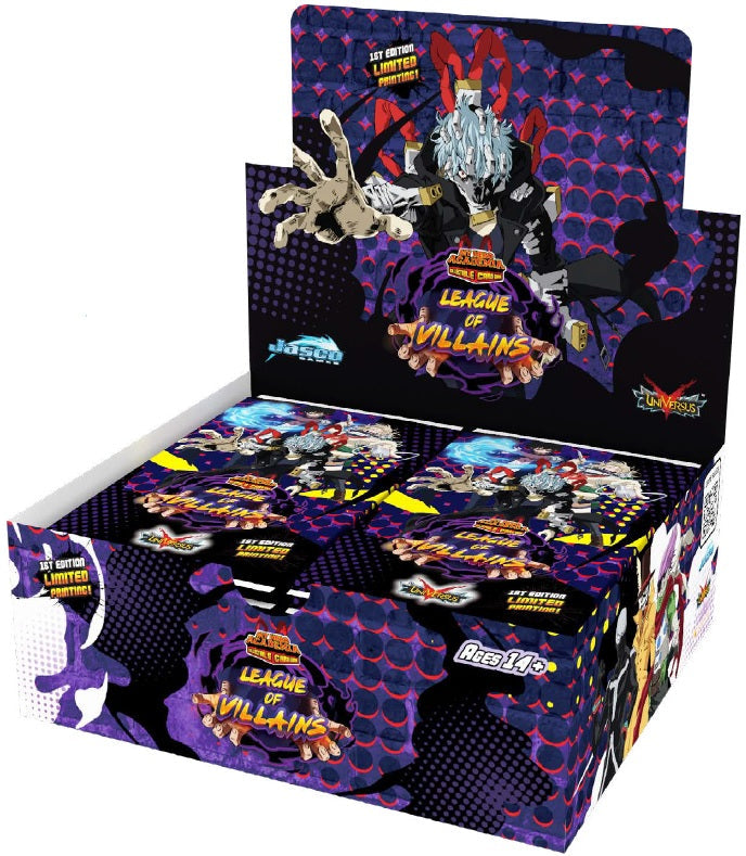 MHA CCG BOOSTER BOX LEAGUE OF VILLAINS