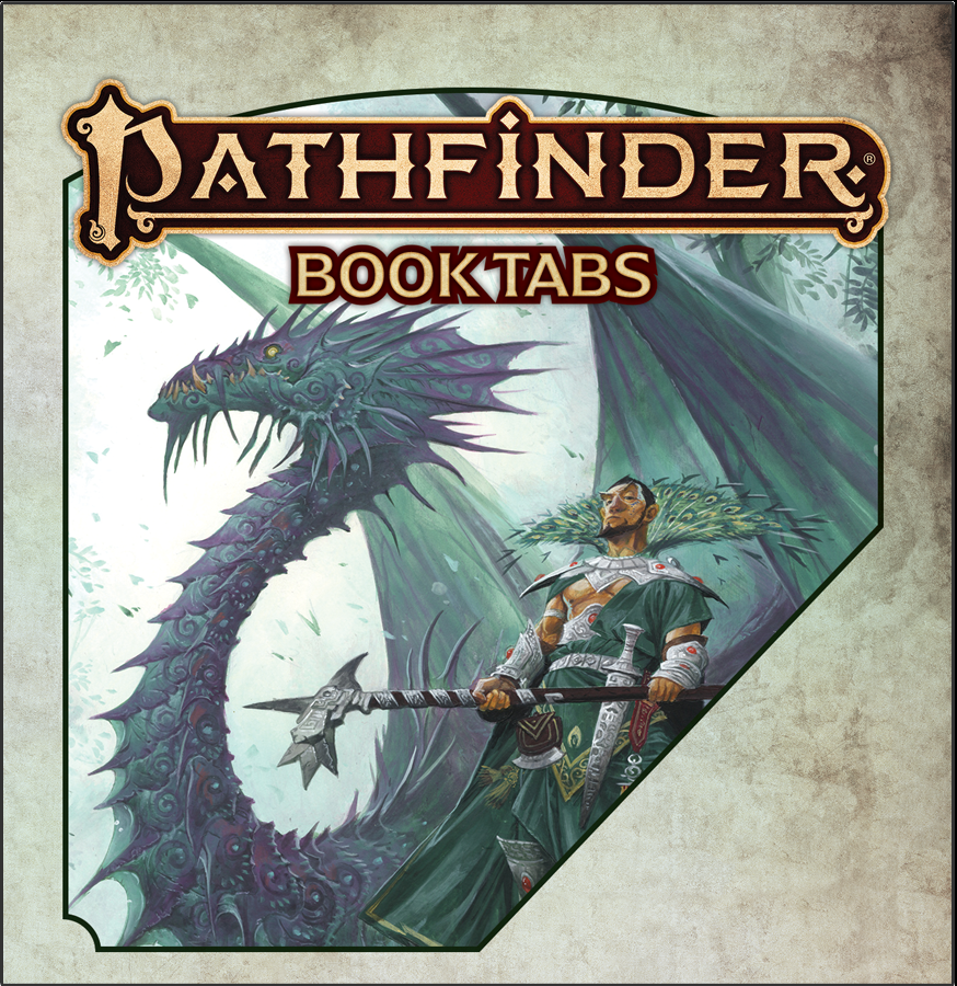 Pathfinder Book Tabs GM Core (Preorder)