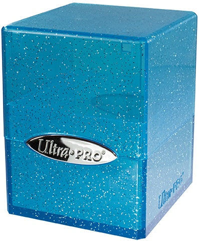 UP D-BOX SATIN CUBE GLITTER BLUE