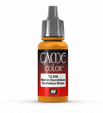 Vallejo Game Color : Scrofulous Brown (18ml)