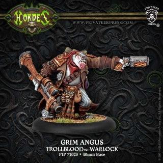 Trollblood Grim Angus Warlock Blister