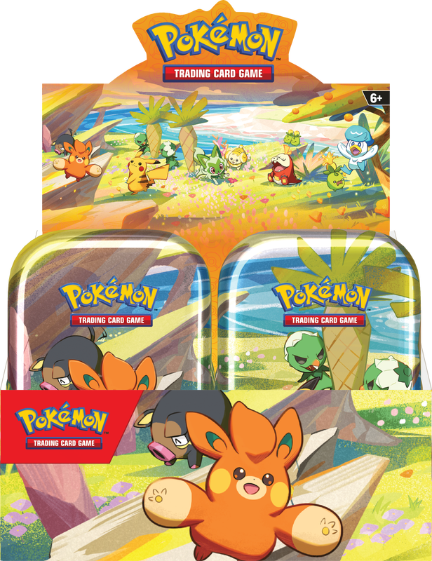 POKEMON PALDEA FRIENDS MINI TIN DISPLAY