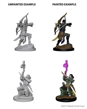 DND UNPAINTED MINIS WV4 ELF MALE BARD