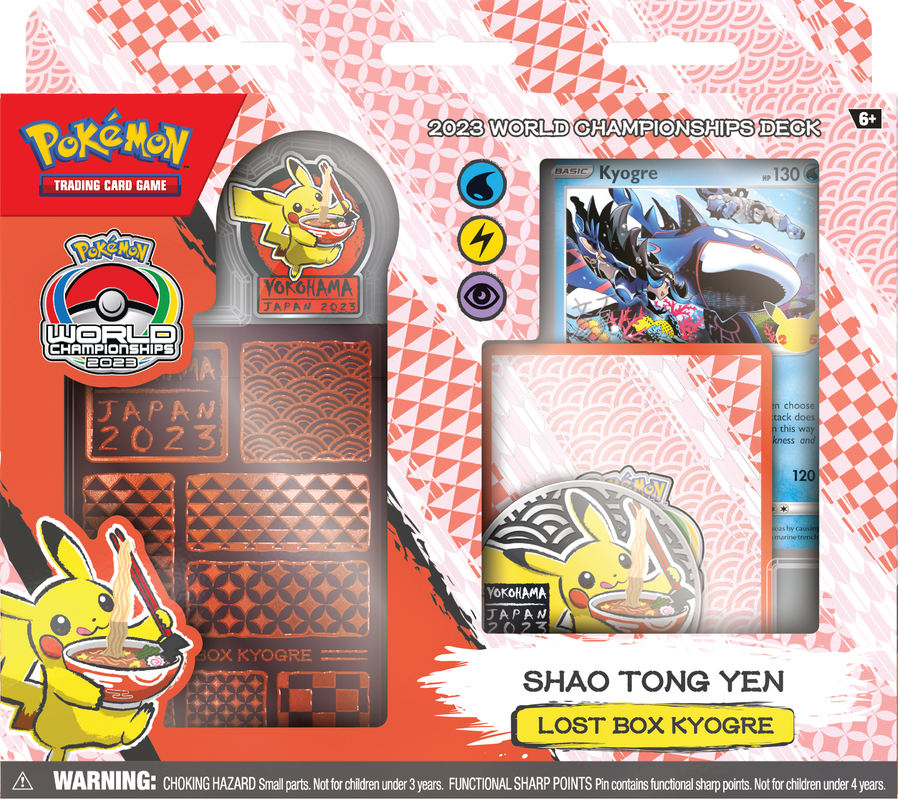 Pokemon World Championship Deck 2023 Lost Box Kyogre