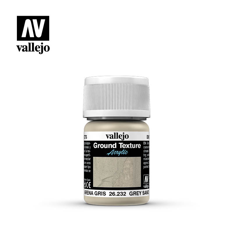 VALLEJO: DIORAMA GROUND TEXTURES GREY SAND (35ML)