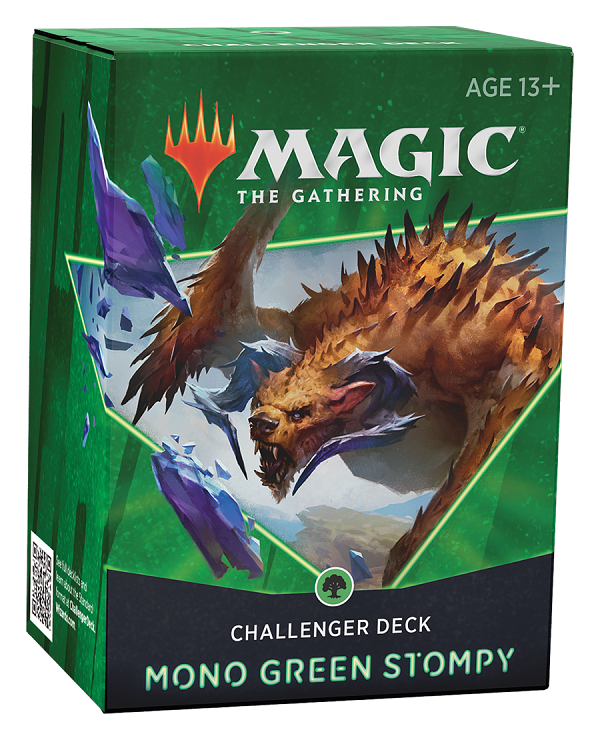 MTG CHALLENGER DECKS 2021 MONO GREEN STOMPY