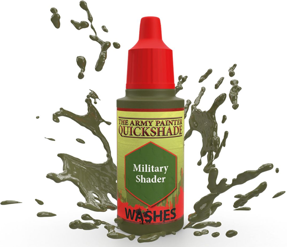 ARMY PAINTER - WARPAINTS: MILITARY SHADER WASH (18ML)