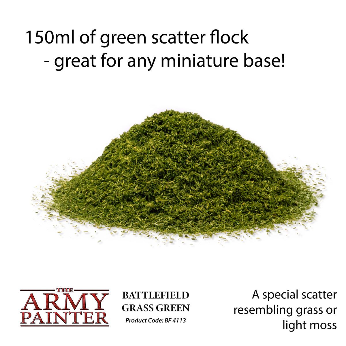 Army Painter - Grass Green Flock (150mL)
