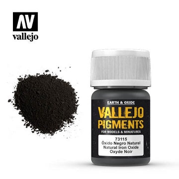 VALLEJO: PIGMENT NATURAL IRON OXIDE (35ML)