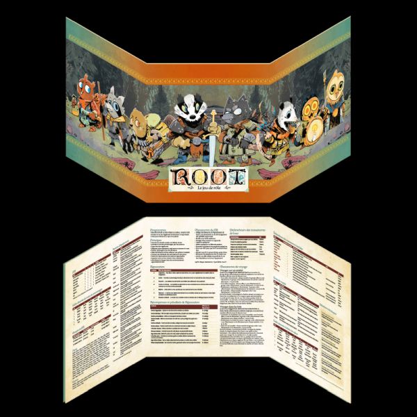 Root - Le Jeu de rôle : l’écran + Notepad (FR)
