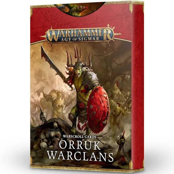 Warhammer : Age of Sigmar - Warscrolls Cards: Orruk Warclans