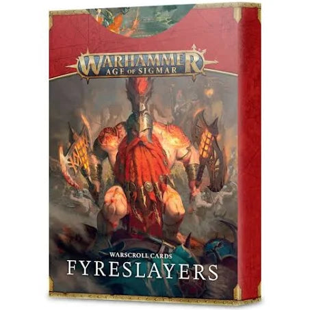 Warhammer : Age of Sigmar - Warscrolls Cards: Fyreslayers
