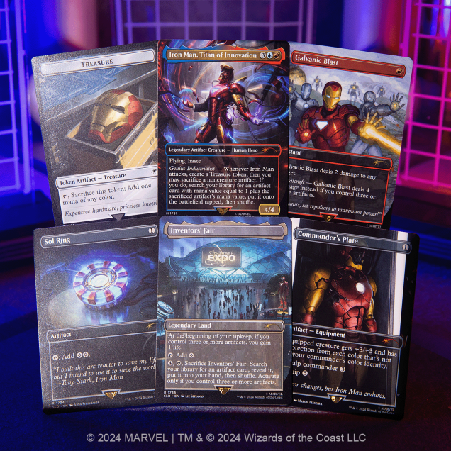 Secret Lair Marvel: Iron Man Normal Edition