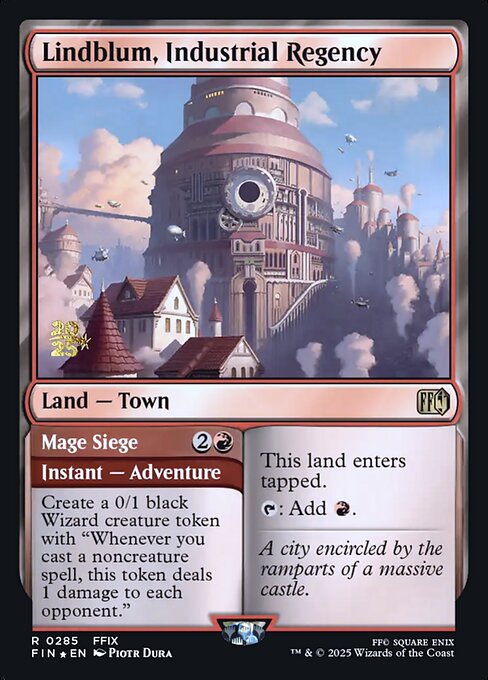 Lindblum, Industrial Regency // Mage Siege (285s) [Final Fantasy Promos]