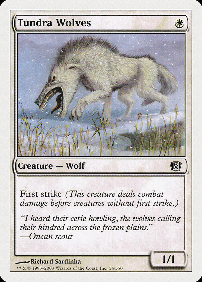 Tundra Wolves (54) [Eighth Edition]