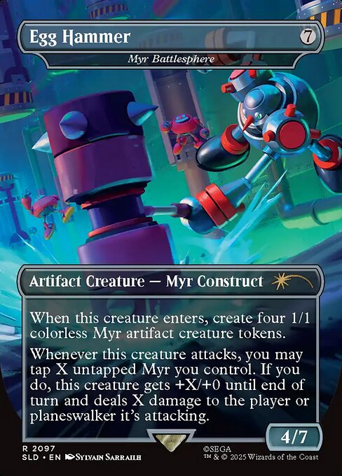 Myr Battlesphere (2097) [Secret Lair Drop]