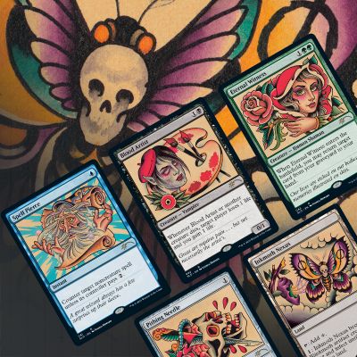 Secret Lair : Full Sleeves: the Tattoo Pack