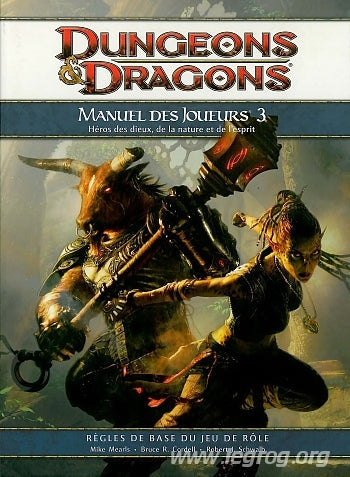 Manuel des Joueurs 3: D&D 4E (Usagé)