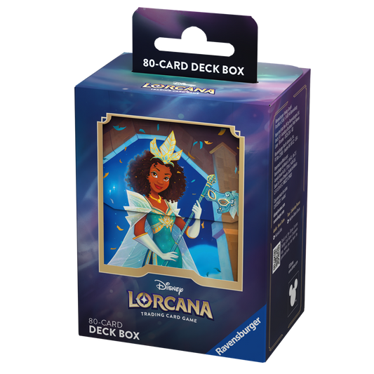 Lorcana Shimmering Skies Deck Box Tiana