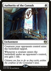 Authority of the Consuls (KLD) (5) [Prerelease Cards]