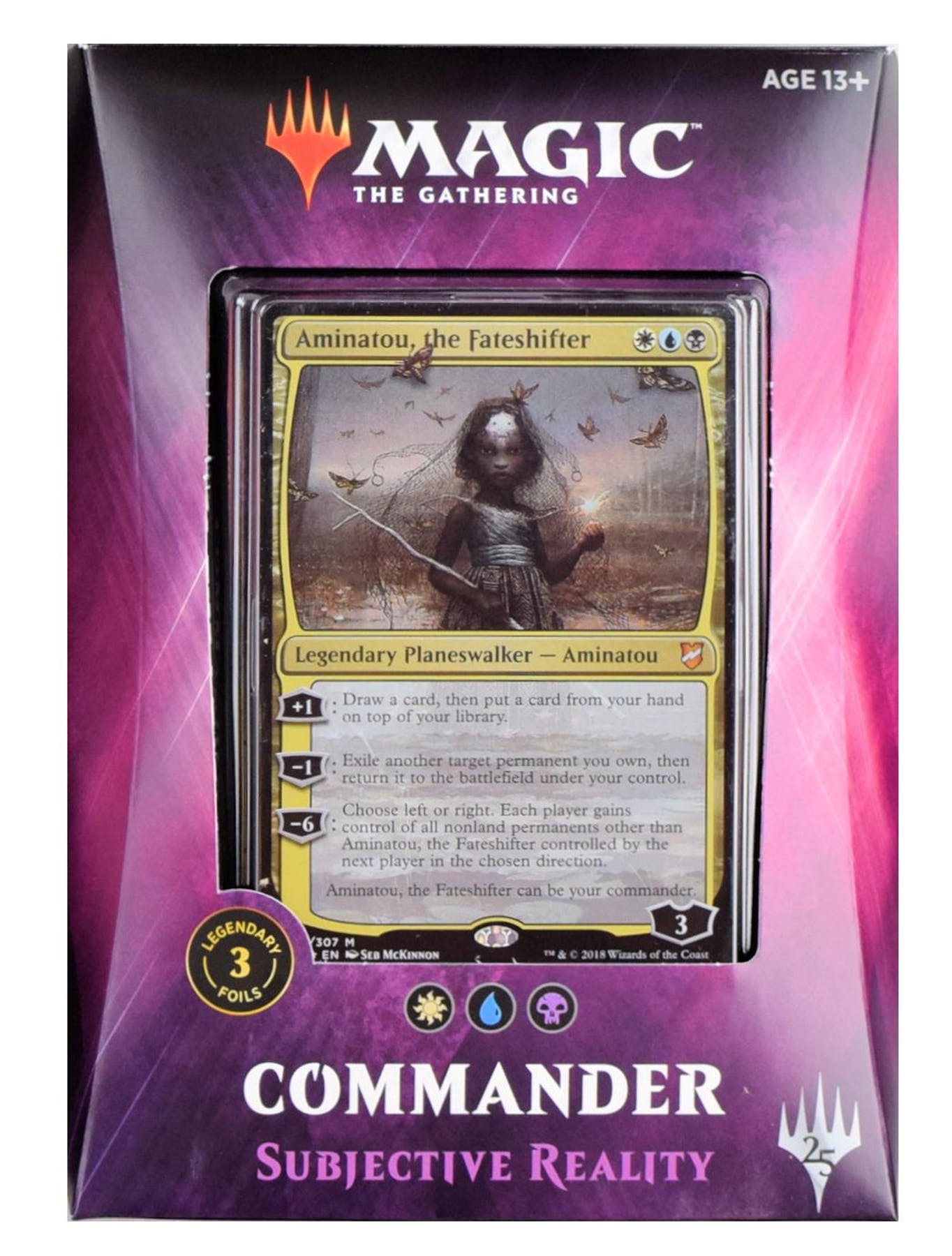 MTG - COMMANDER 2018 DECK - SUBJECTIVE REALITY
