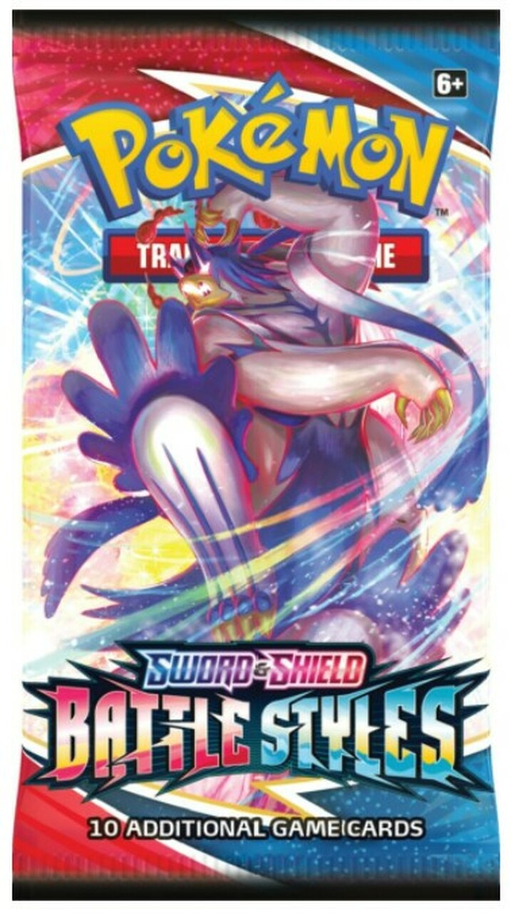 Pokemon Sword & Shield Battle Styles Booster Pack