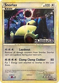 Snorlax - 33/95 (Prerelease) [Staff] [Nintendo Promos]