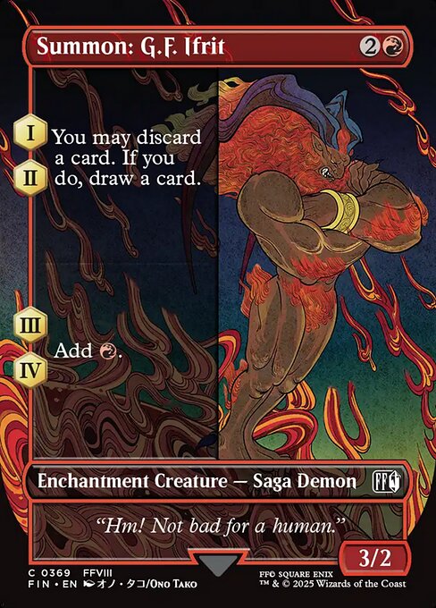 Summon: G.F. Ifrit (369) [Final Fantasy]