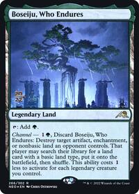 Boseiju, Who Endures (266) [Prerelease Cards]